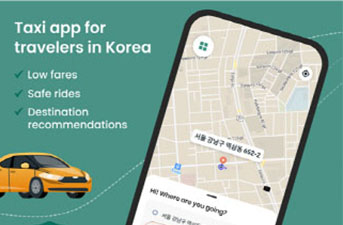 Se lanza TABA, una aplicación para viajeros extranjeros para llamar taxis en Corea